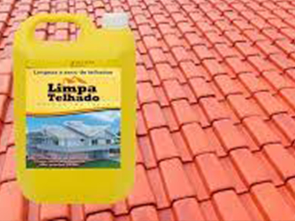 Limpeza de telhado no Real Parque